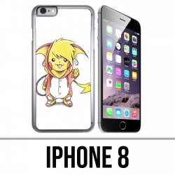 Coque iPhone 8 - Pokémon bébé Raichu