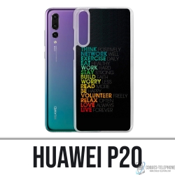 Huawei P20 Case - Tägliche...