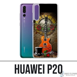 Huawei P20 Case - Guns N Roses Gitarre