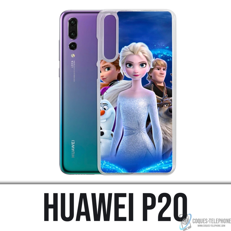 Custodia per Huawei P20 - Frozen 2 Characters