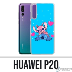 Funda Huawei P20 - Stitch Angel Love