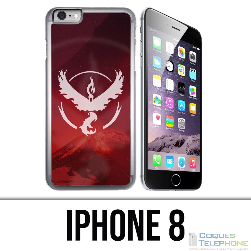 Coque iPhone 8 - Pokémon Go Team Bravoure