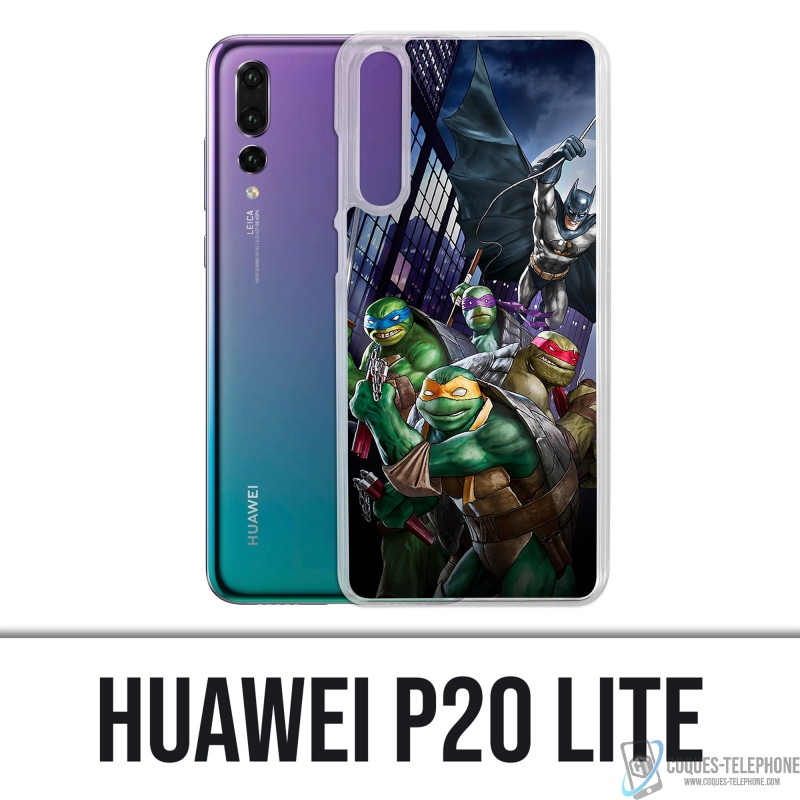 Huawei P20 Lite Case - Batman Vs Teenage Mutant Ninja Turtles