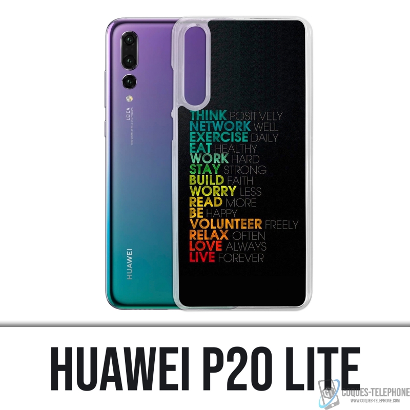 Huawei P20 Lite Case - Tägliche Motivation