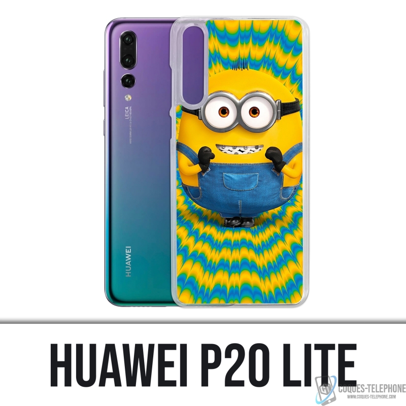 Huawei P20 Lite Case - Minion aufgeregt