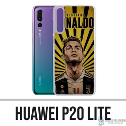 Custodia per Huawei P20 Lite - Poster Ronaldo Juventus