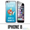 Coque iPhone 8 - Pokémon Le Calme Avant La Trempette Magicarpe