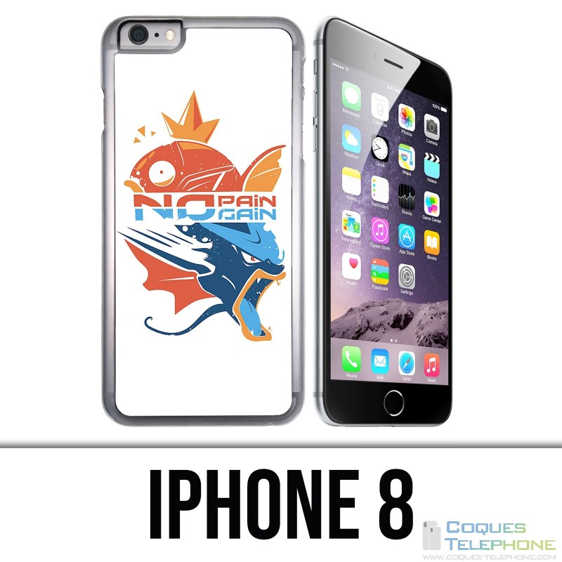 Funda iPhone 8 - Pokémon No Pain No Gain