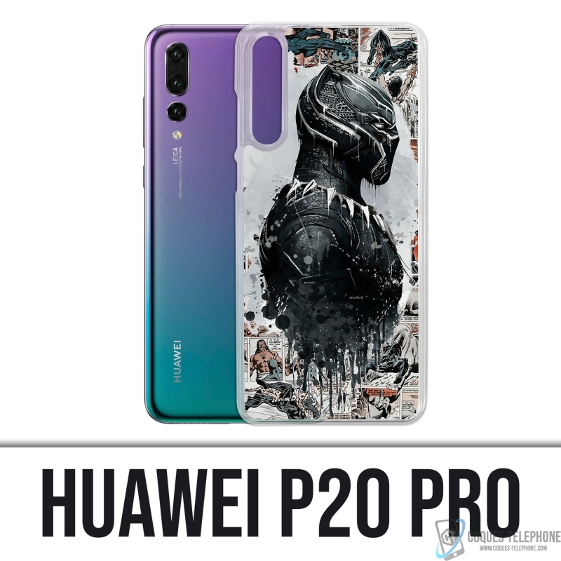 Funda para Huawei P20 Pro - Black Panther Comics Splash