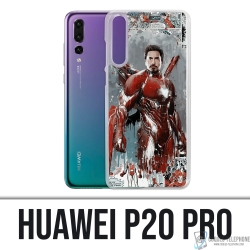 Custodia per Huawei P20 Pro - Iron Man Comics Splash
