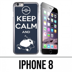 IPhone 8 case - Pokémon Ronflex Keep Calm