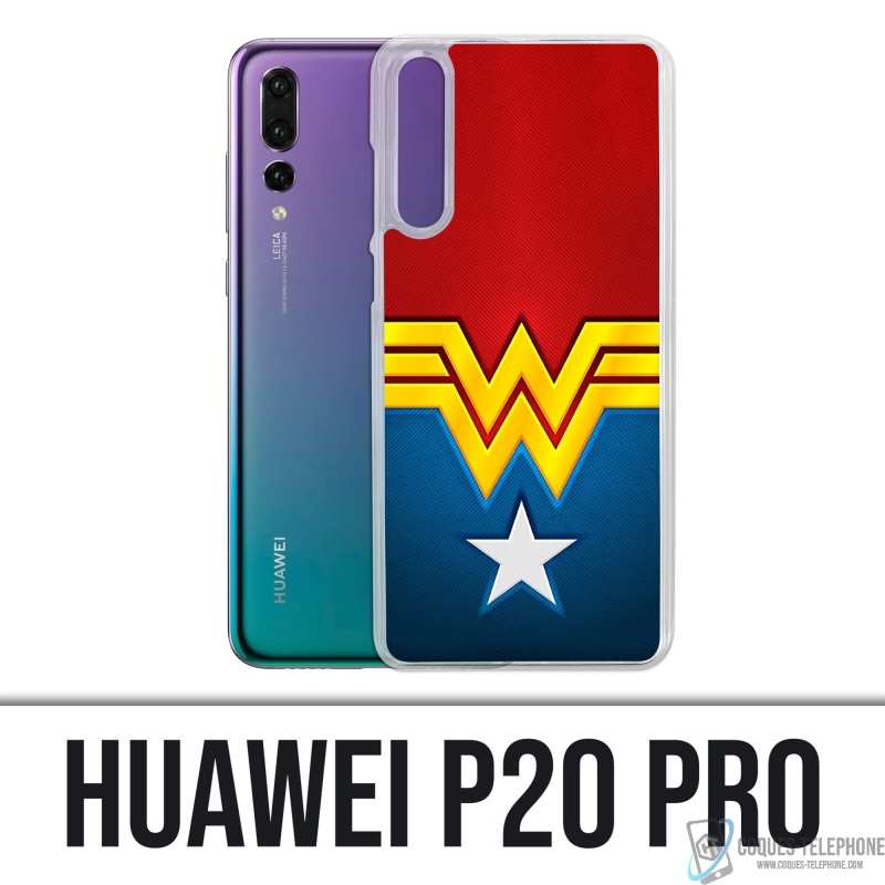 Custodia per Huawei P20 Pro - Logo Wonder Woman