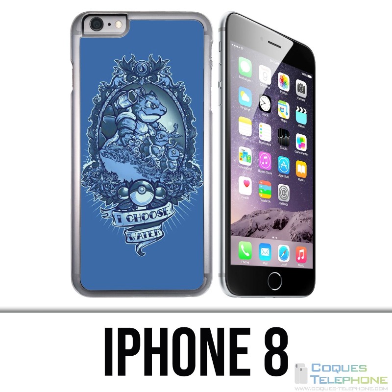 Custodia per iPhone 8: Pokémon Acqua