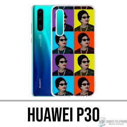 Coque Huawei P30 - Oum Kalthoum Colors