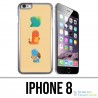 Custodia per iPhone 8 - Pokemon Abstract