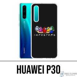 Huawei P30 Case - Unter uns Betrüger Freunde