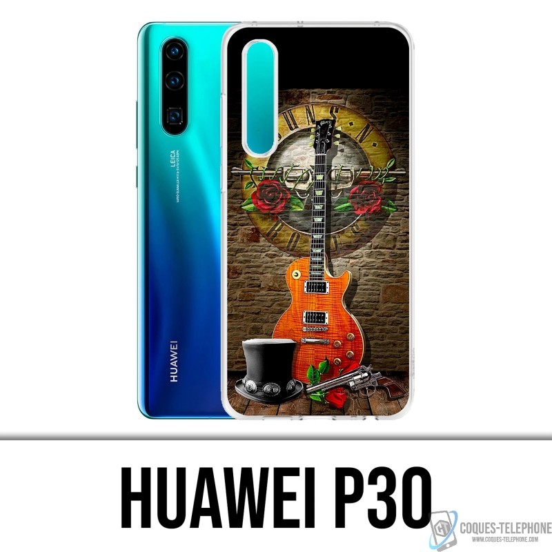 Huawei P30 Case - Guns N Roses Gitarre