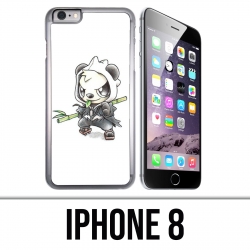 Custodia per iPhone 8 - Pokémon Pandaspiegle Baby