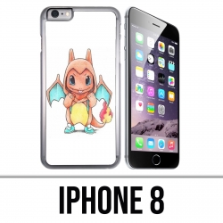 Coque iPhone 8 - Pokémon Bébé Salameche