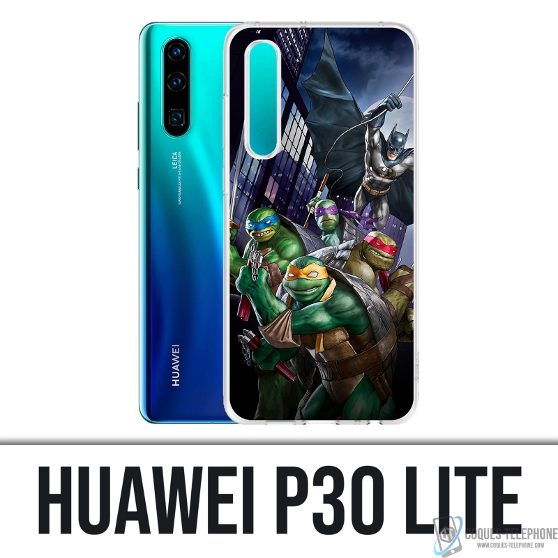 Huawei P30 Lite Case - Batman Vs Teenage Mutant Ninja Turtles
