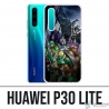 Custodia per Huawei P30 Lite - Batman Vs Teenage Mutant Ninja Turtles