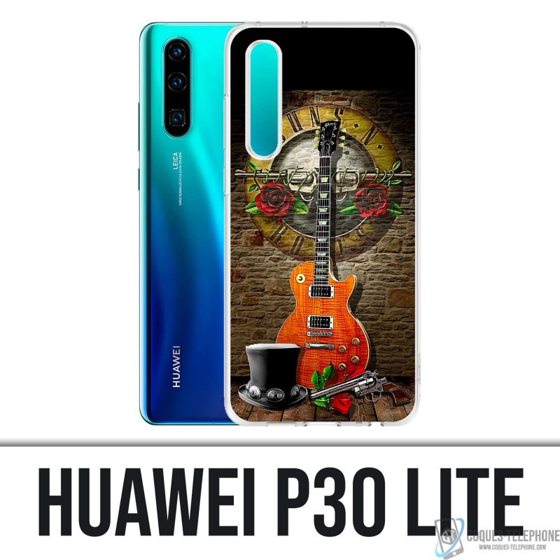 Custodia per Huawei P30 Lite - Chitarra Guns N Roses