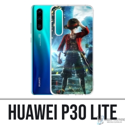 Custodia per Huawei P30 Lite - One Piece Rufy Jump Force
