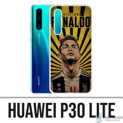 Custodia per Huawei P30 Lite - Poster Ronaldo Juventus