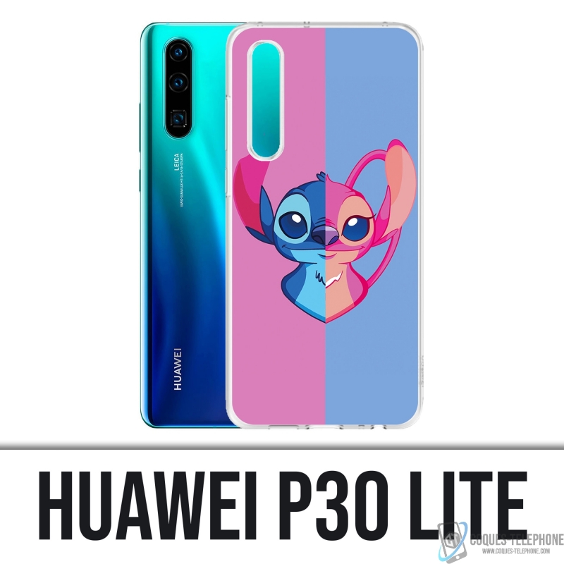 Huawei P30 Lite Case - Stitch Angel Heart Split