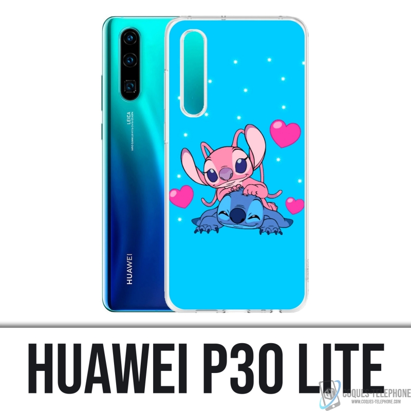 Coque Huawei P30 Lite - Stitch Angel Love