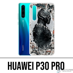 Huawei P30 Pro Case - Black Panther Comics Splash