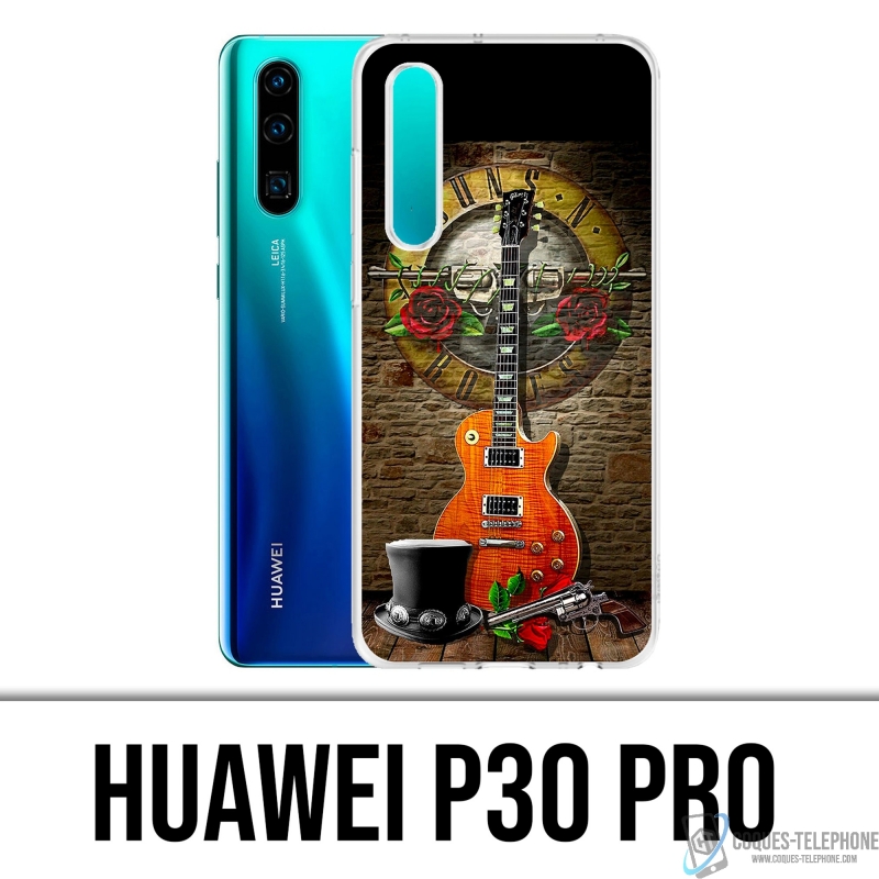 Custodia per Huawei P30 Pro - Chitarra Guns N Roses