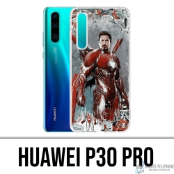 Huawei P30 Pro Case - Iron Man Comics Splash