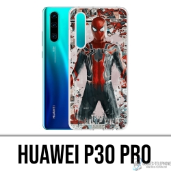 Custodia per Huawei P30 Pro - Spiderman Comics Splash