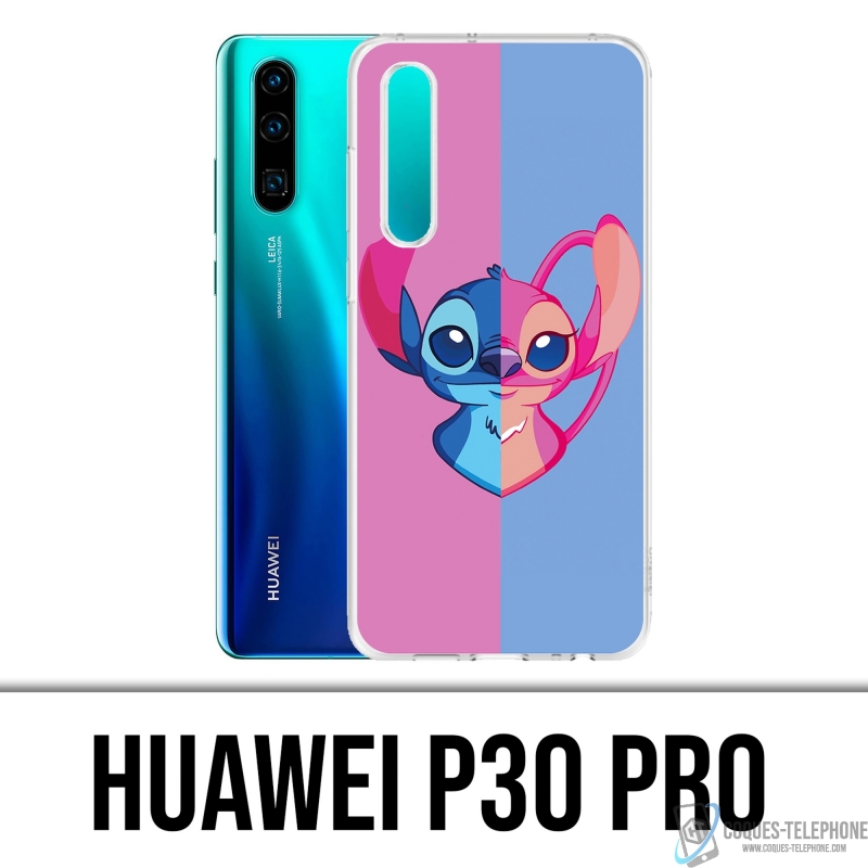 Huawei P30 Pro Case - Stitch Angel Heart Split