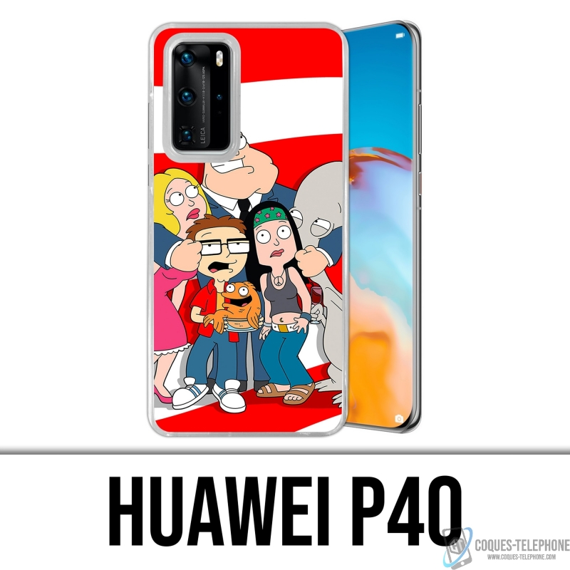 Custodia per Huawei P40 - American Dad
