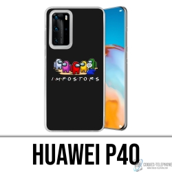 Huawei P40 Case - Unter uns Betrüger Freunde