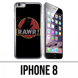 Coque iPhone 8 - Rawr Jurassic Park