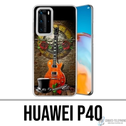 Funda Huawei P40 - Guitarra Guns N Roses