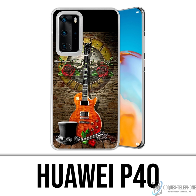 Custodie e protezioni Huawei P40 - Chitarra Guns N Roses