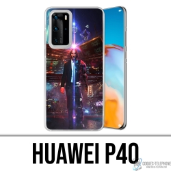 Huawei P40 Case - John Wick X Cyberpunk