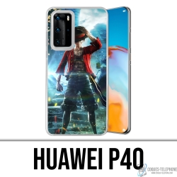 Huawei P40 case - One Piece Luffy Jump Force