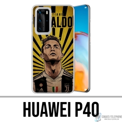 Coque Huawei P40 - Ronaldo Juventus Poster
