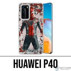 Funda Huawei P40 - Splash de cómics de Spiderman