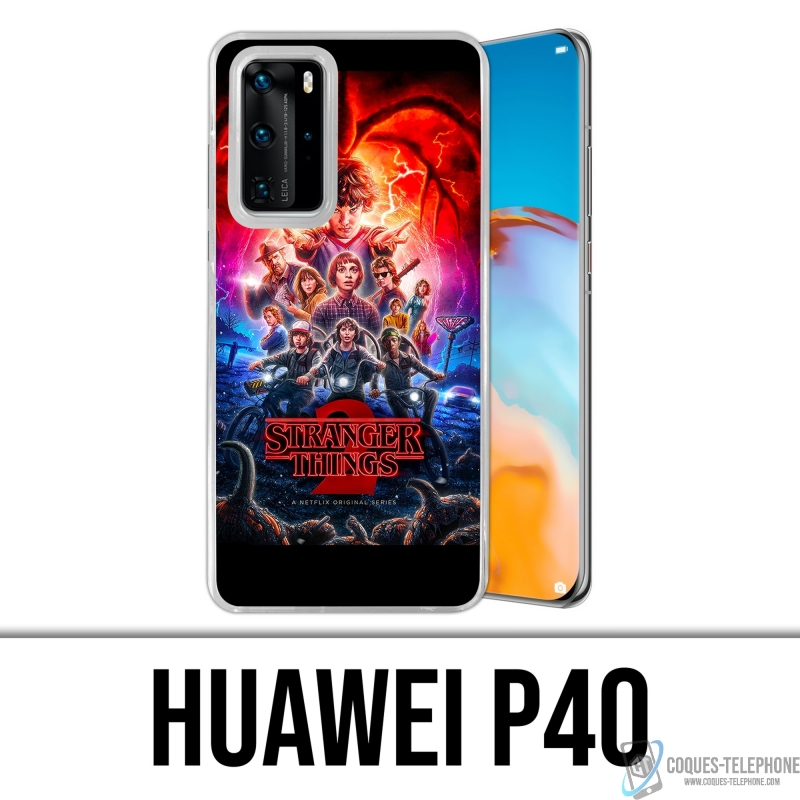 Huawei P40 Case - Fremde Dinge Poster