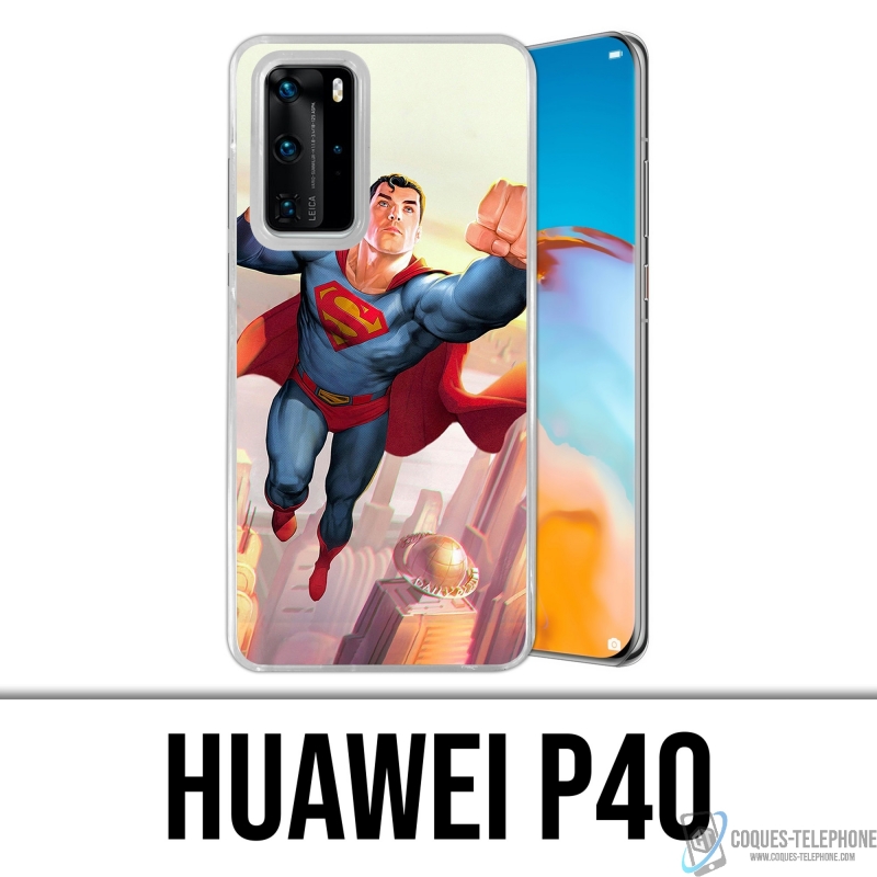 Huawei P40 case - Superman Man Of Tomorrow