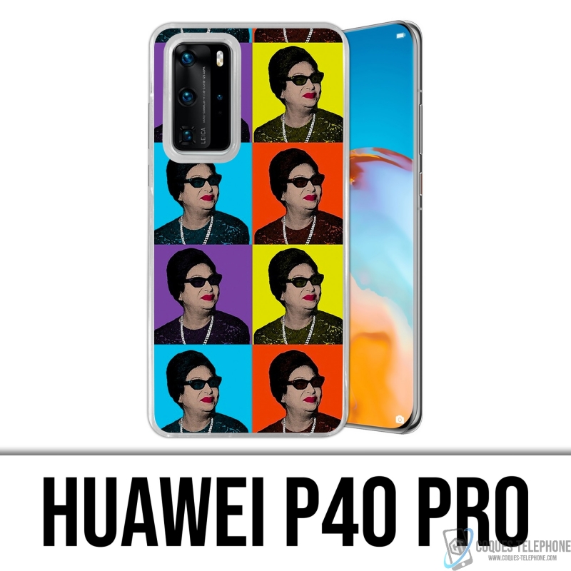 Huawei P40 Pro Case - Oum Kalthoum Colors