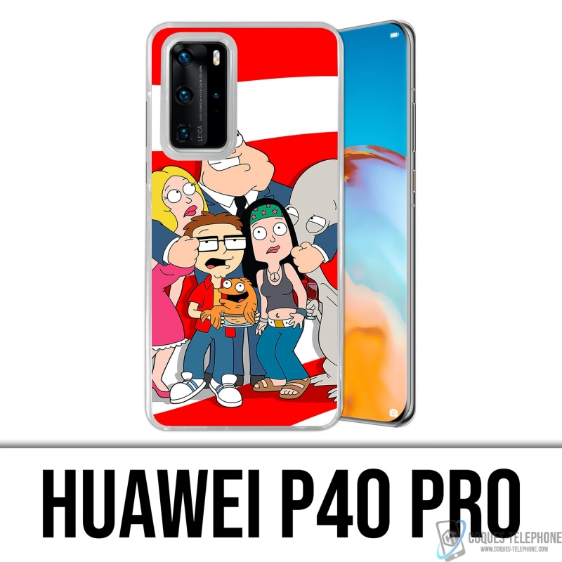 Custodia per Huawei P40 Pro - American Dad