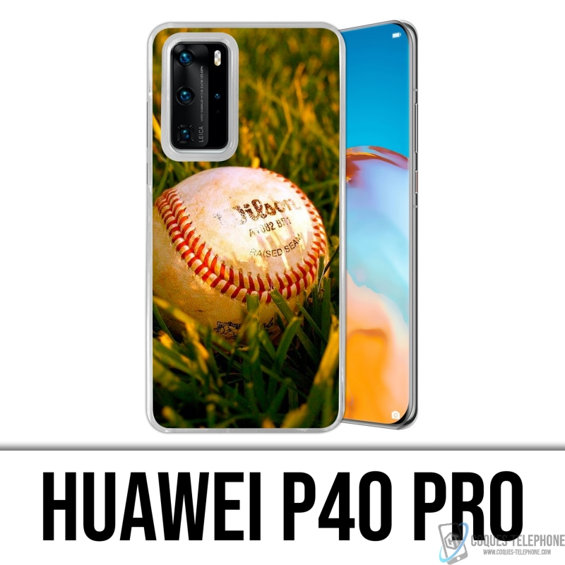 Huawei P40 Pro Case - Baseball