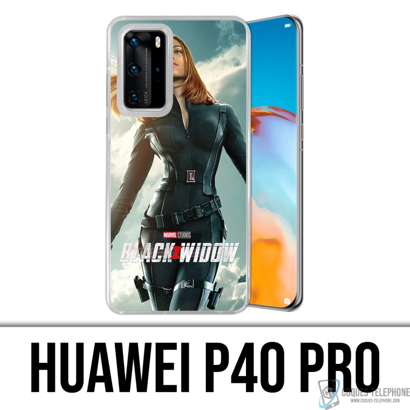 Custodia per Huawei P40 Pro - Black Widow Movie